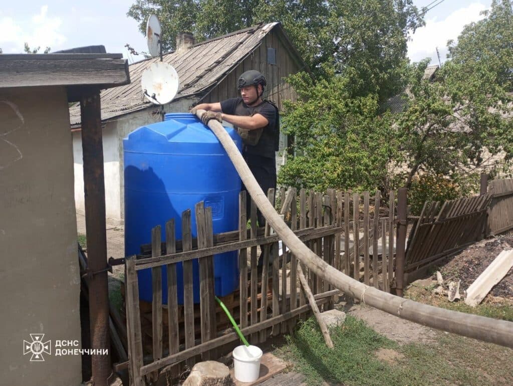 підвіз води на Донеччині 2