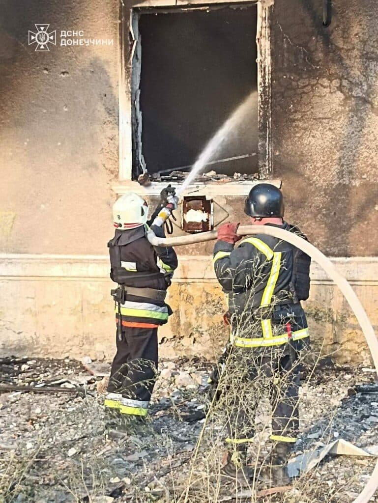 пожежа донеччина 7