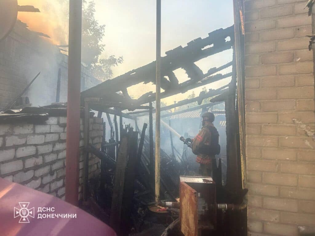 пожежі донеччина 4