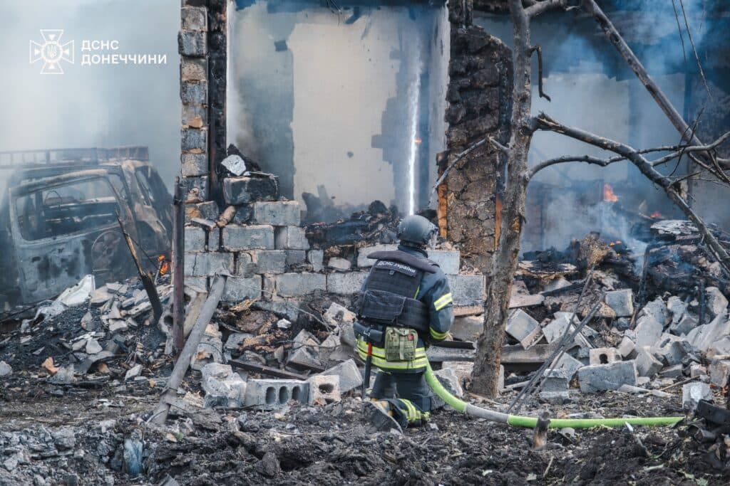 пожежі на донеччині 1