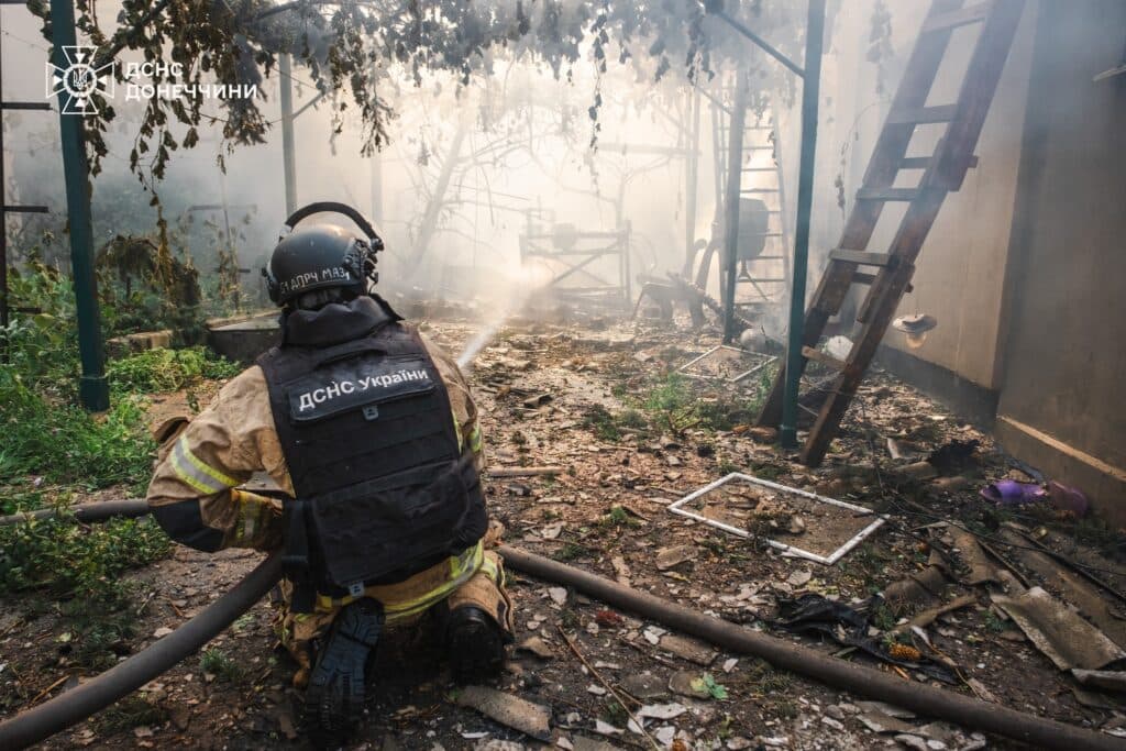 пожежі на донеччині 2