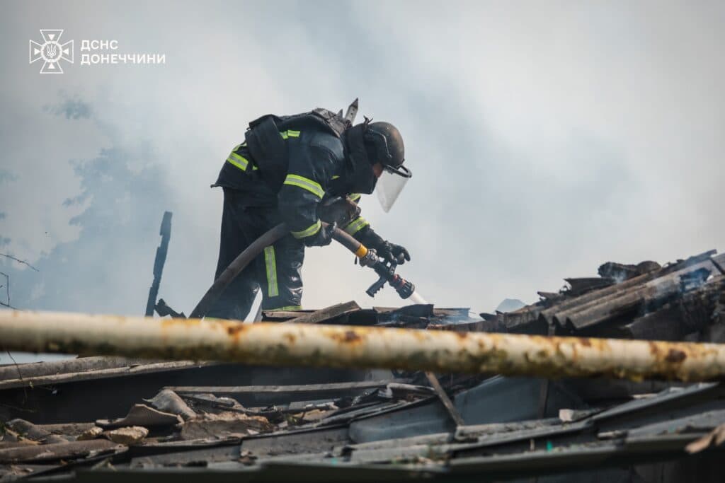 пожежі на донеччині 4