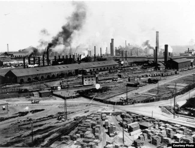 роль європейців у розвитку промисловості Донбасу