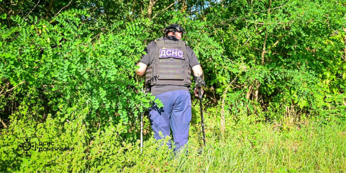 сапер дснс на донеччині