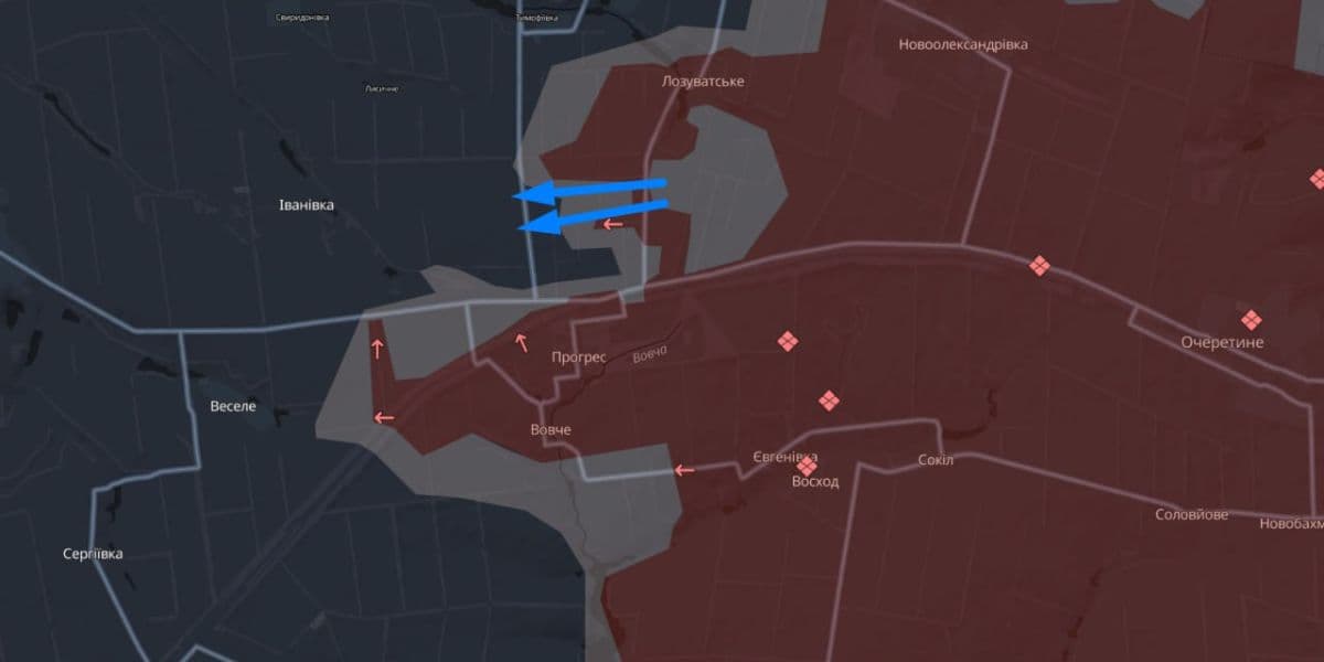 вихід з оточення біля Прогресу