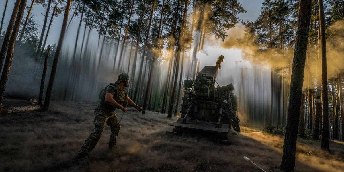 Бойова робота САУ Богдана 1