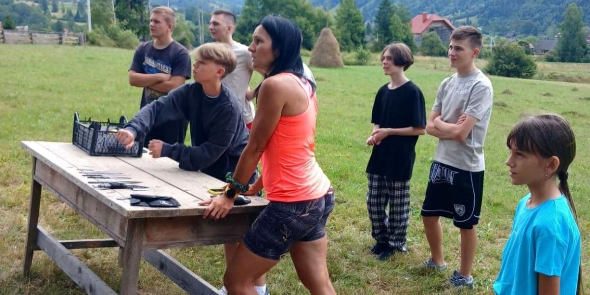 Діти з Сіверської громади вирушили на відпочинок до табору Karabin Camp 1