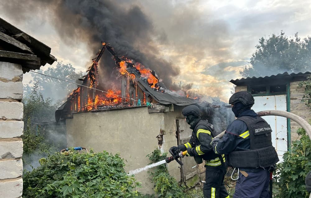 На Донеччині за добу рятувальники ліквідували 12 пожеж