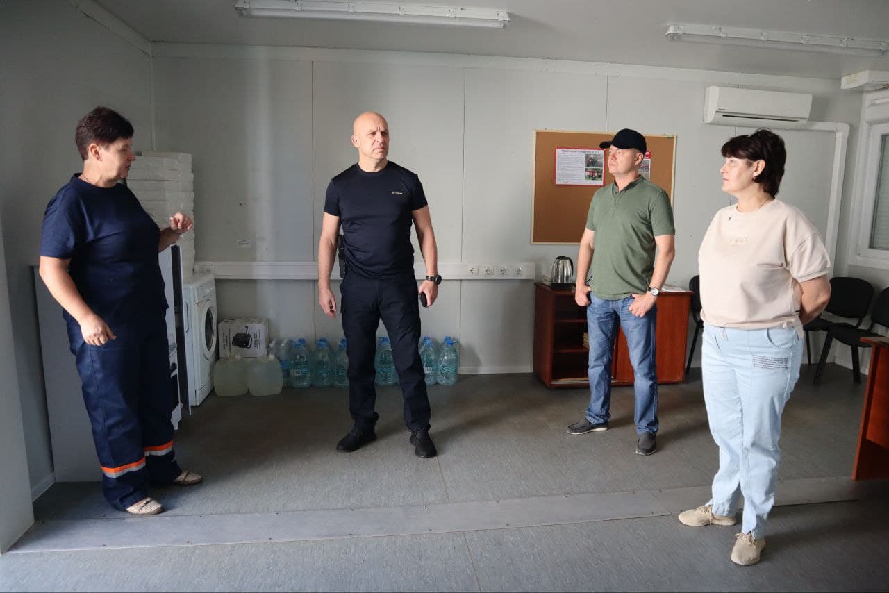 Філашкін оглянув пункти незламності та укриття у громадах Донеччини (фото)