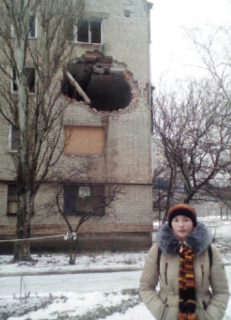 Поліна Пушкіна в Авдіївці