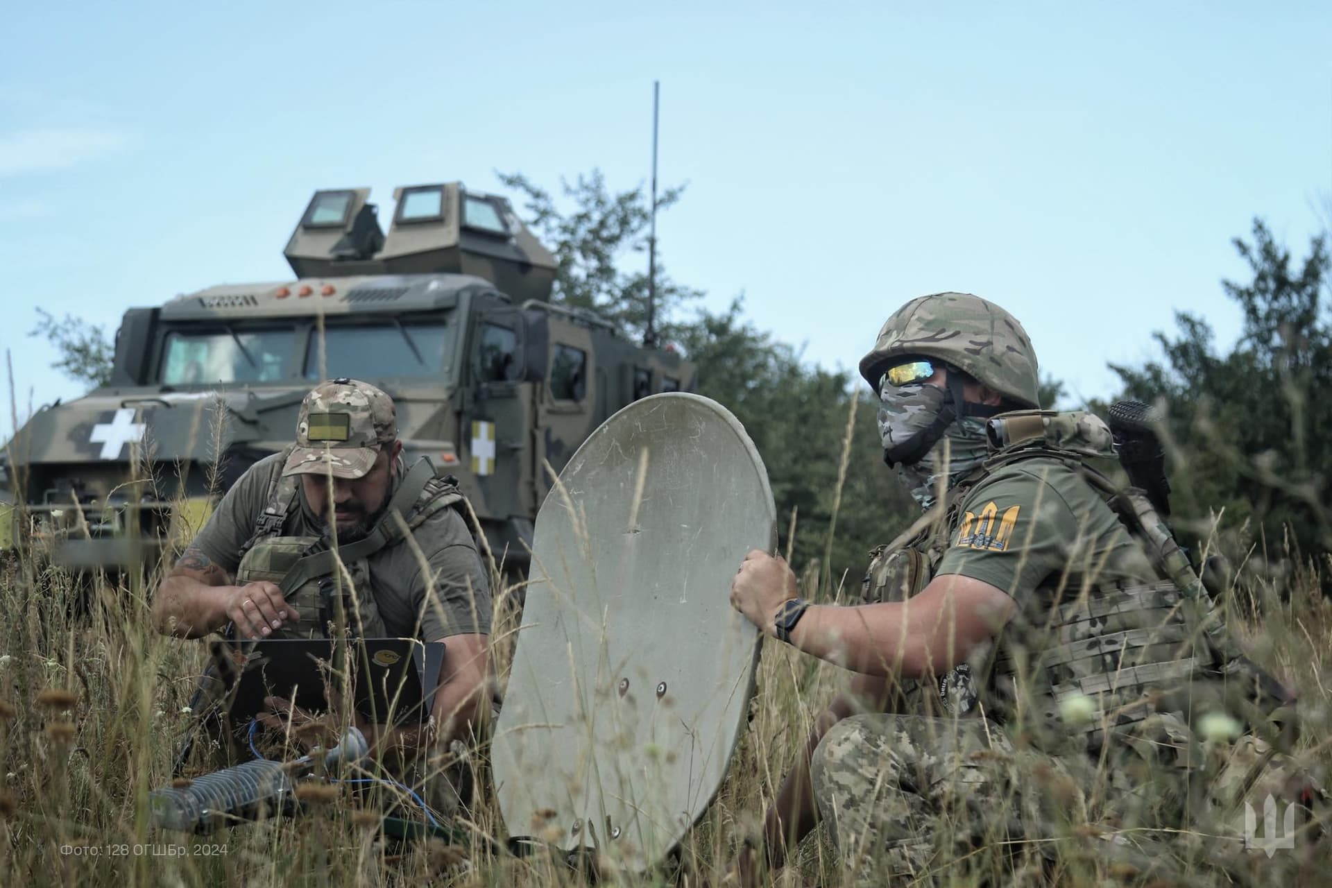 антена та бійці 128 огшбр