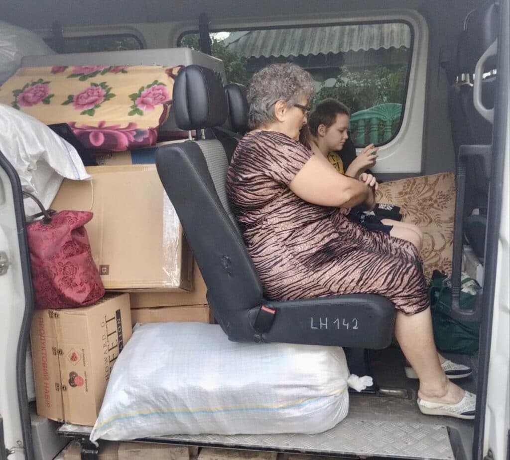 евакуація з покровського району 1