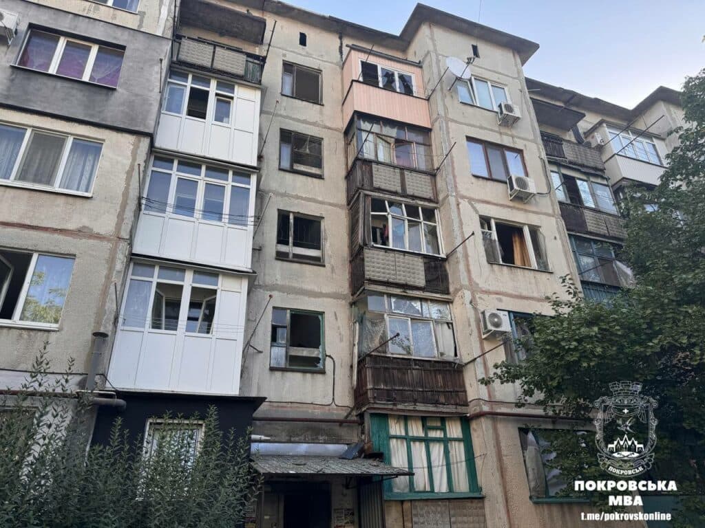 обстріл покровська 2