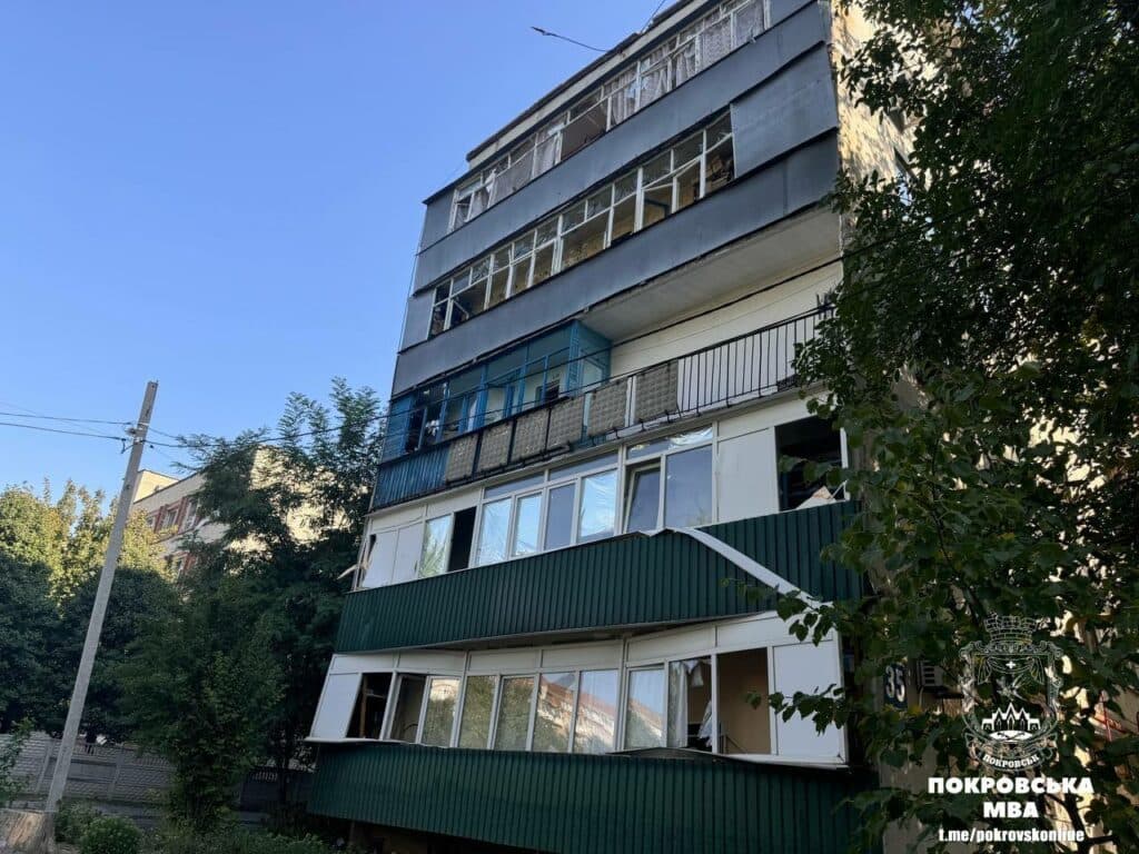 обстріл покровська 3