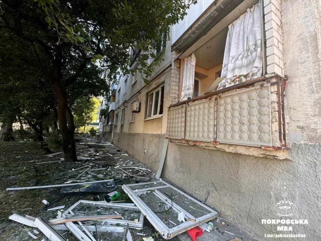 обстріл покровська 4