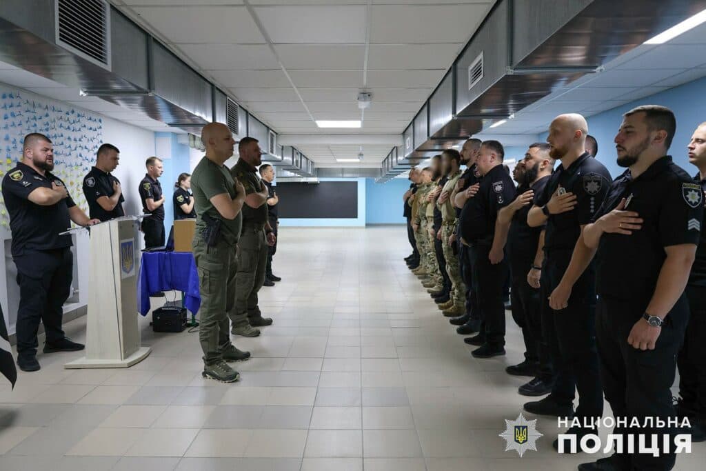 Поліцейських Донеччини відзначили за віддану службу на лінії фронту (фото)