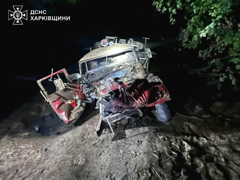 ДСНС підірвались на Донеччині