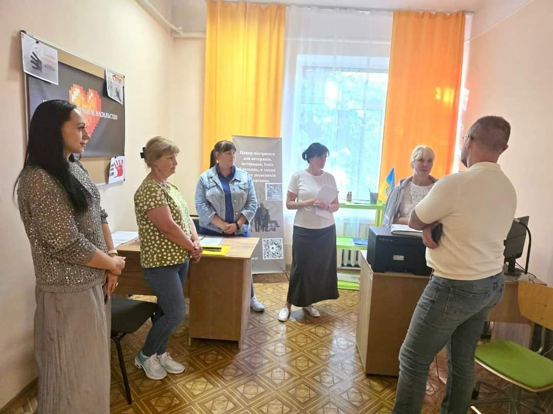 До Центру життєстійкості Торецької громади у Києві завітав Директор департаменту соціальної та ветеранської політики КМДА 1