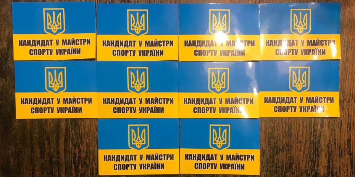 Кандидат у майстри спорту України 2