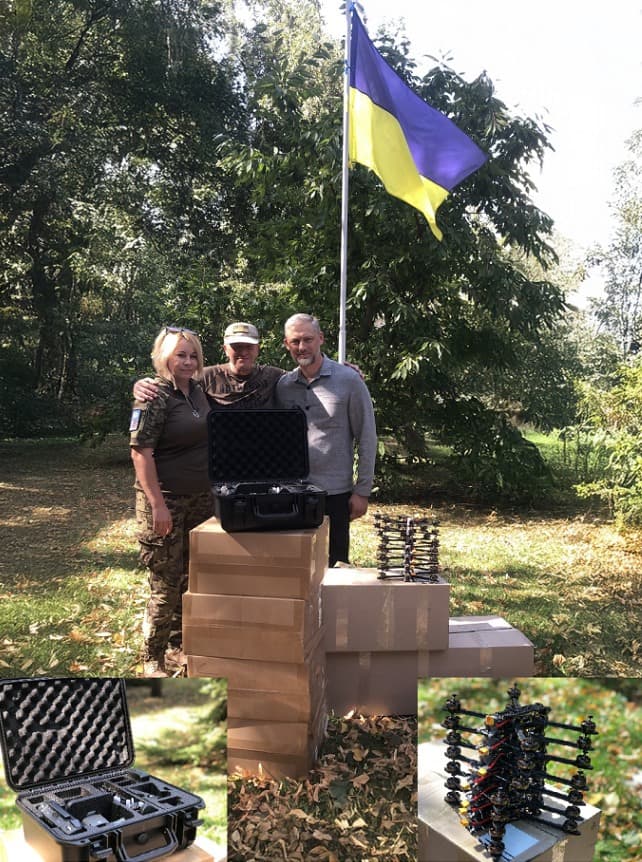 Для потреб фронту Луганщина передала ще понад 100 дронів