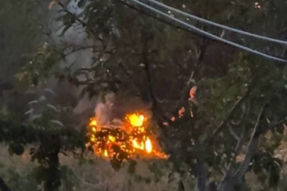 Вже тиждень Мангуш біля Маріуполя потерпає від пожеж