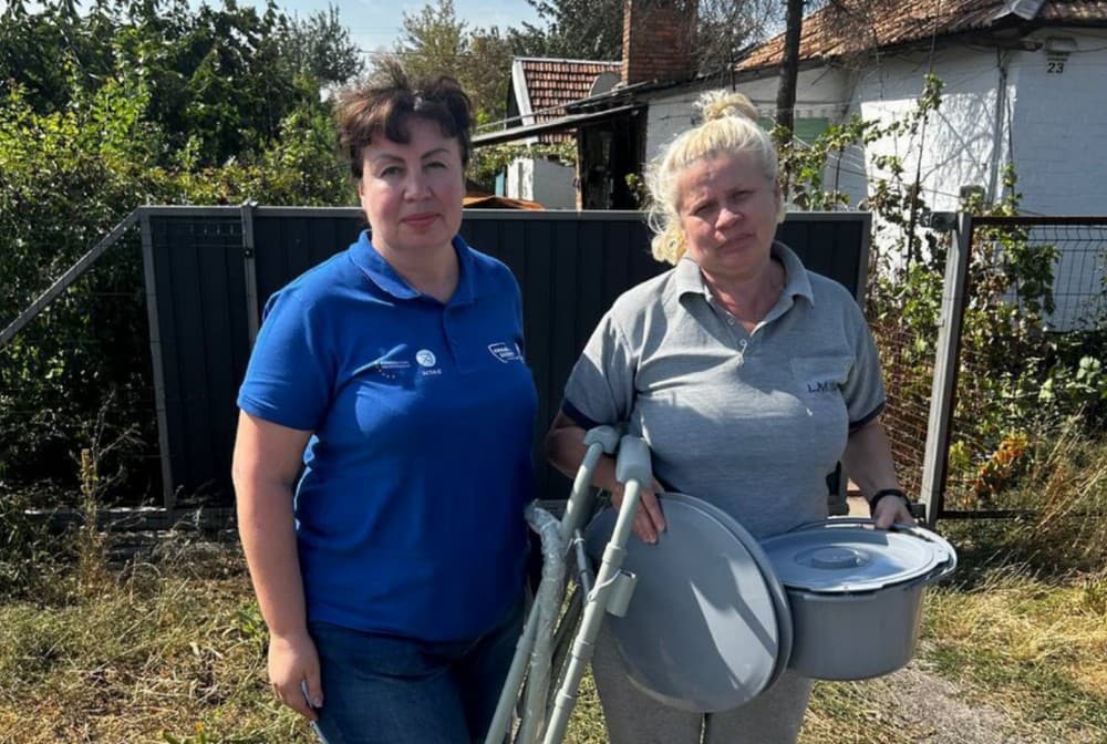 Маломобільні маріупольці отримали допомогу