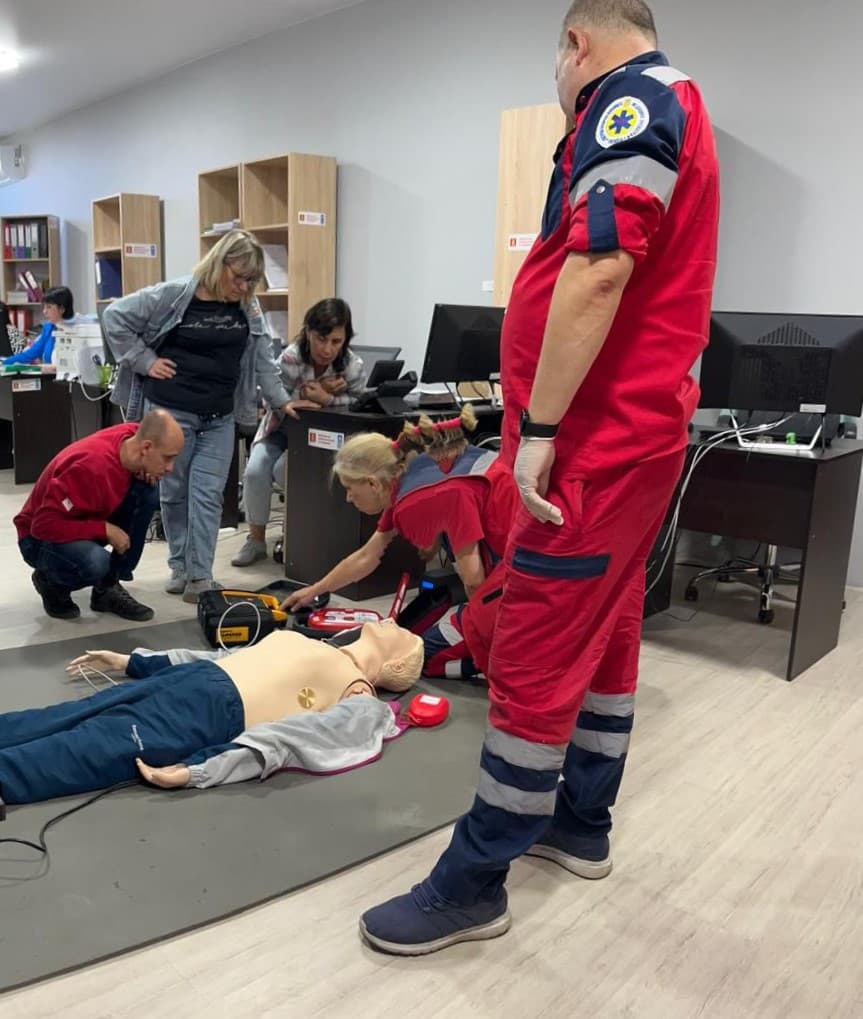 Чрезвычайники Луганщины учились оказывать первую психологическую и медицинскую помощь 5