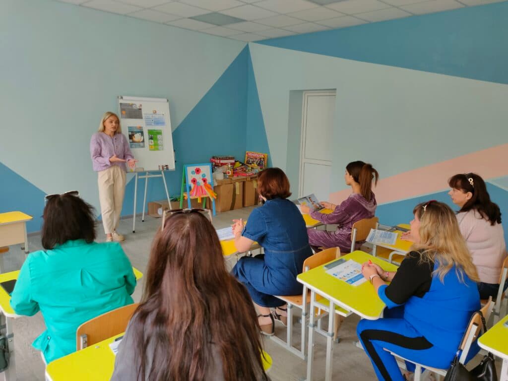 В Павлограде для ВПЛ из Луганщины провели занятия с логопедом и оказали психологическую помощь.