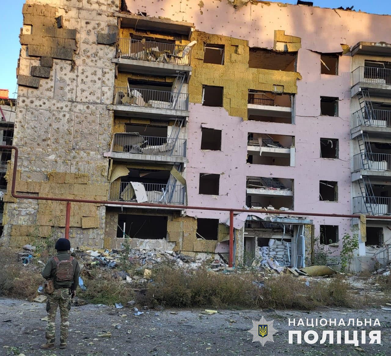 За добу поліцейські зафіксували 2 967 ворожих ударів по Донеччині