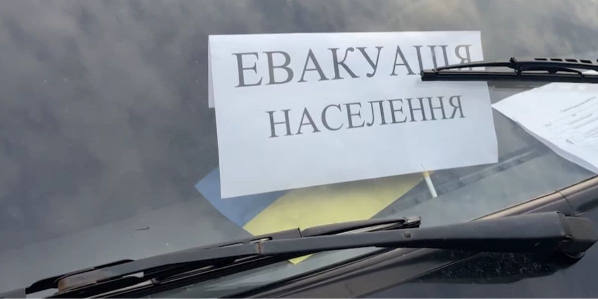 евакуація населення з костянтинівки, скриншот з відео донецької ода