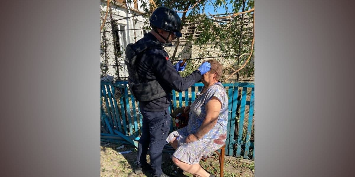 поранена жінка у Шевченко