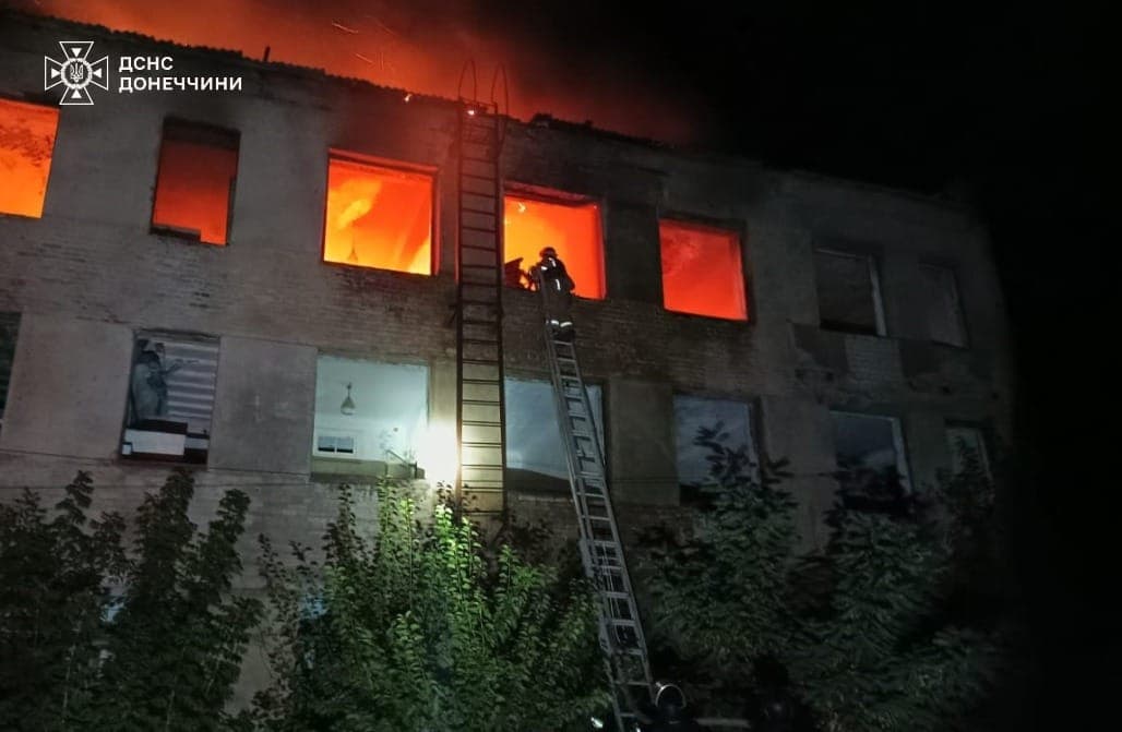 пожежа на донеччині 3