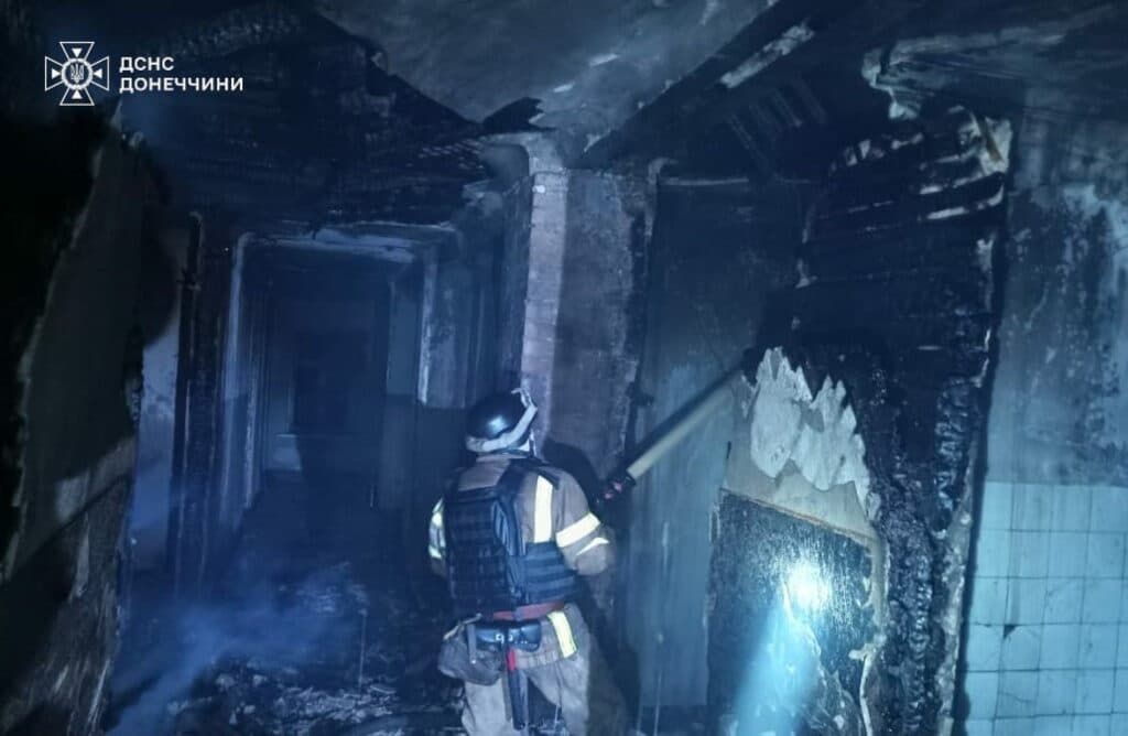 пожежа на донеччині 5