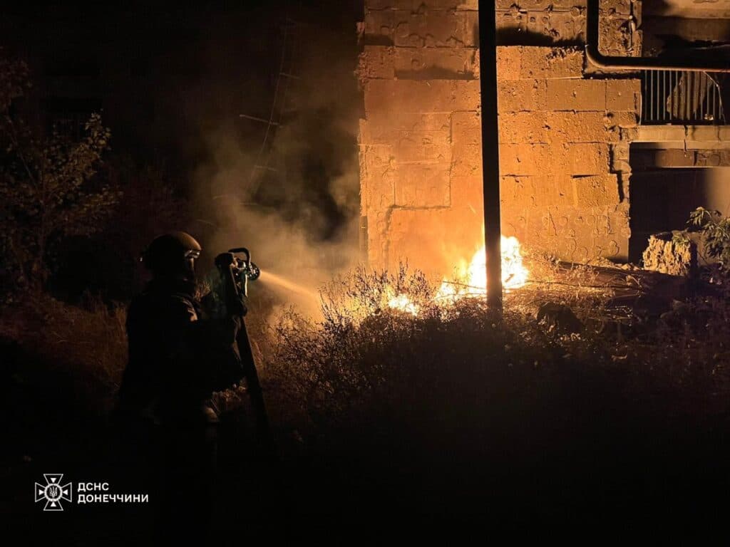 пожежі на донеччині 1