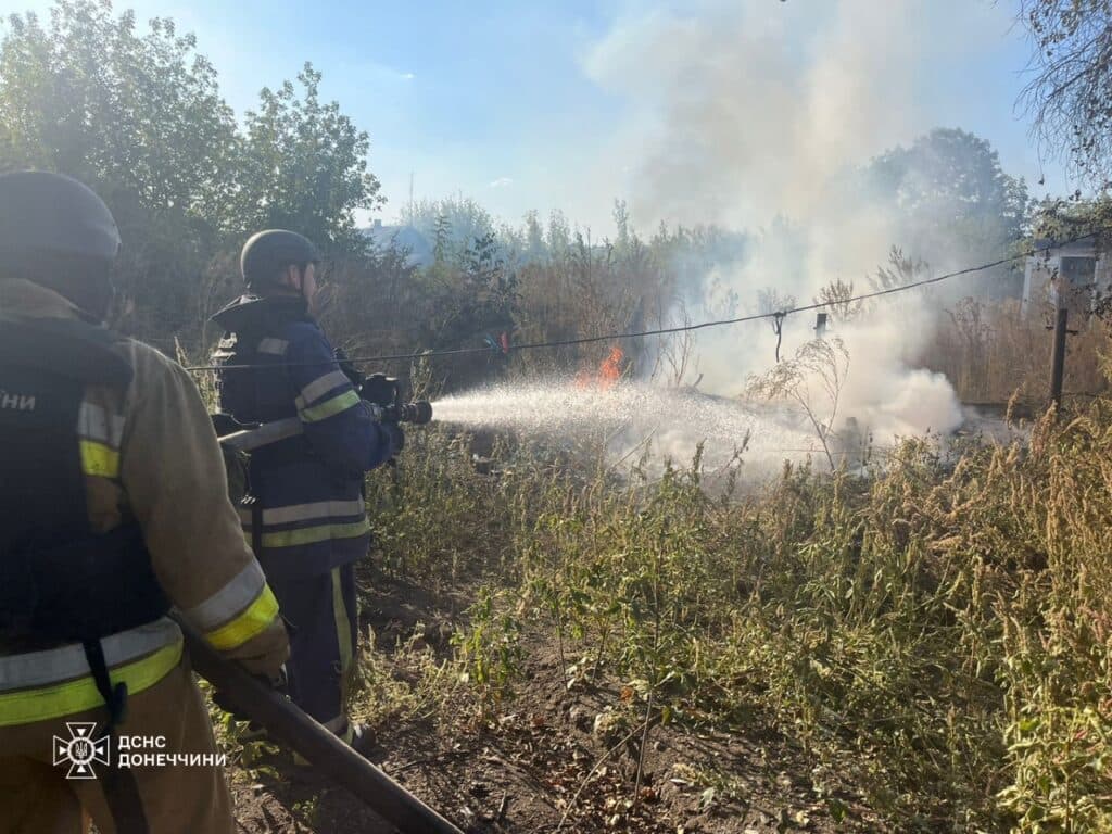 пожежі на донеччині 5
