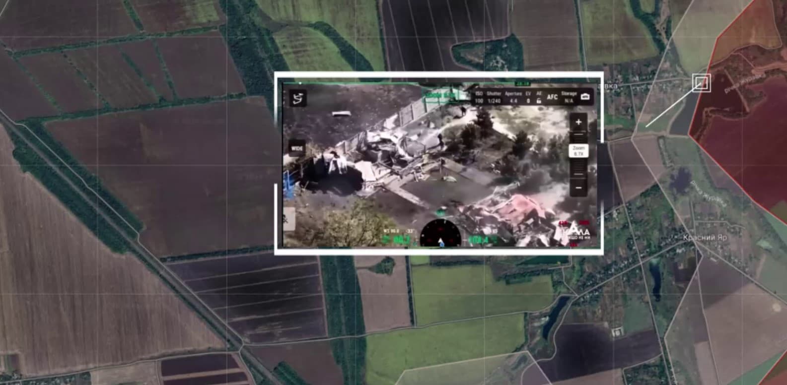 скриншот з відео 425 ОШБ Скеля