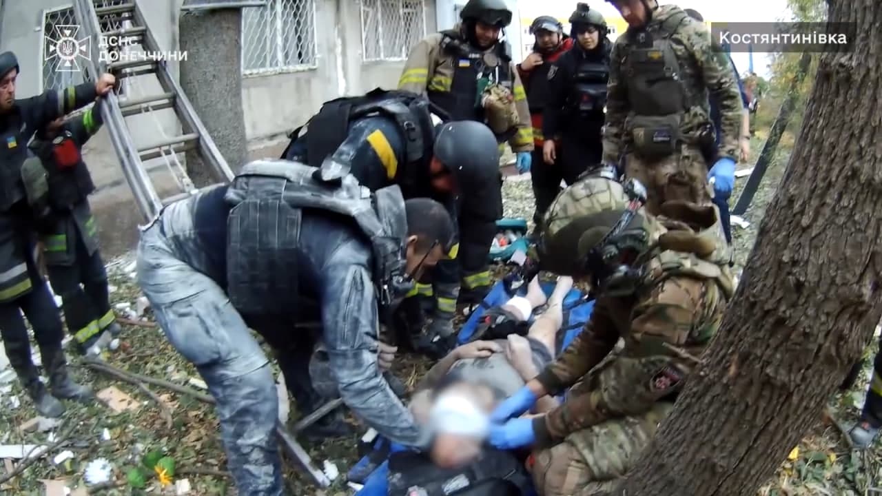 Костянтинівка наслідки обстрілу ДСНС