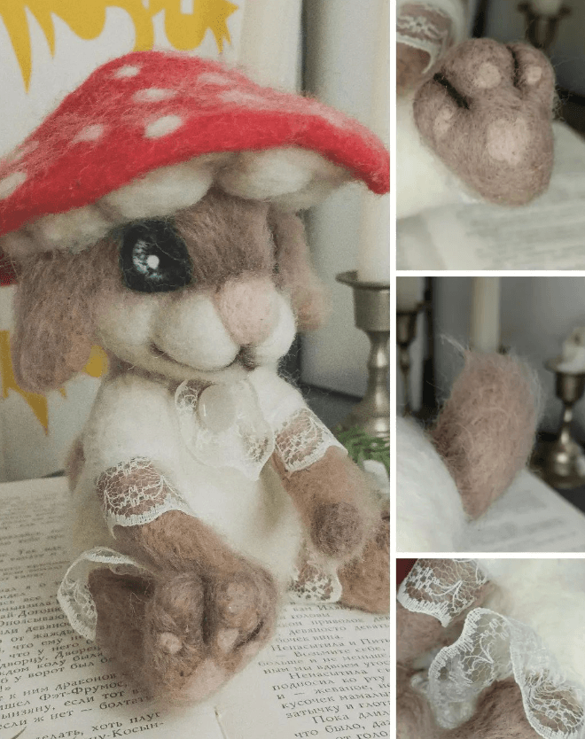 Переселенка з Маріуполя виробляє іграшки з натуральної вовни і котиків для ЗСУ (відео)