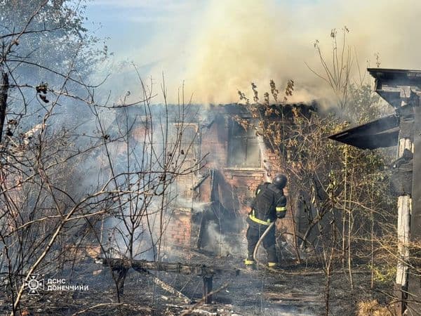 Минулої доби на Донеччині ліквідували 15 пожеж