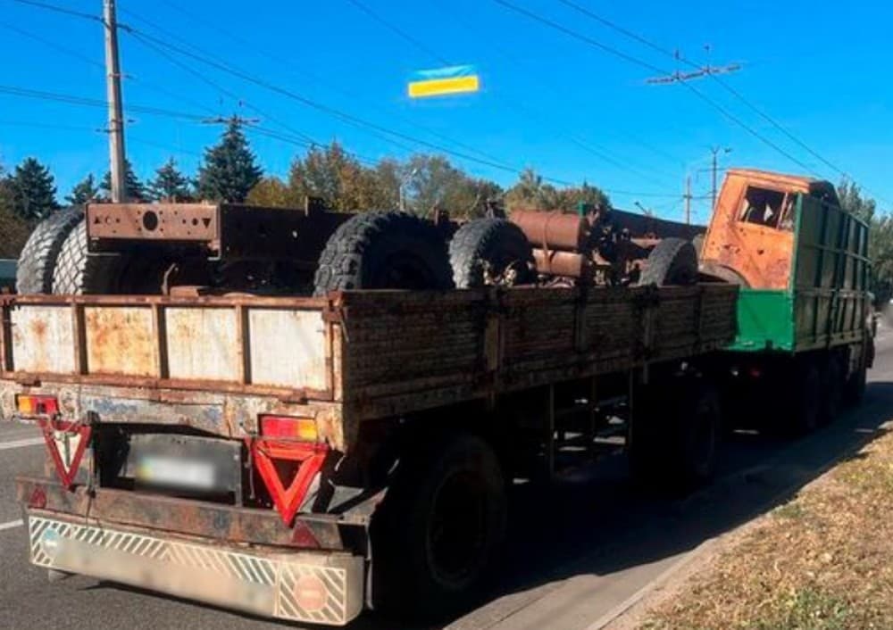 У Краматорську виявили водія, який перевозив метал без документів