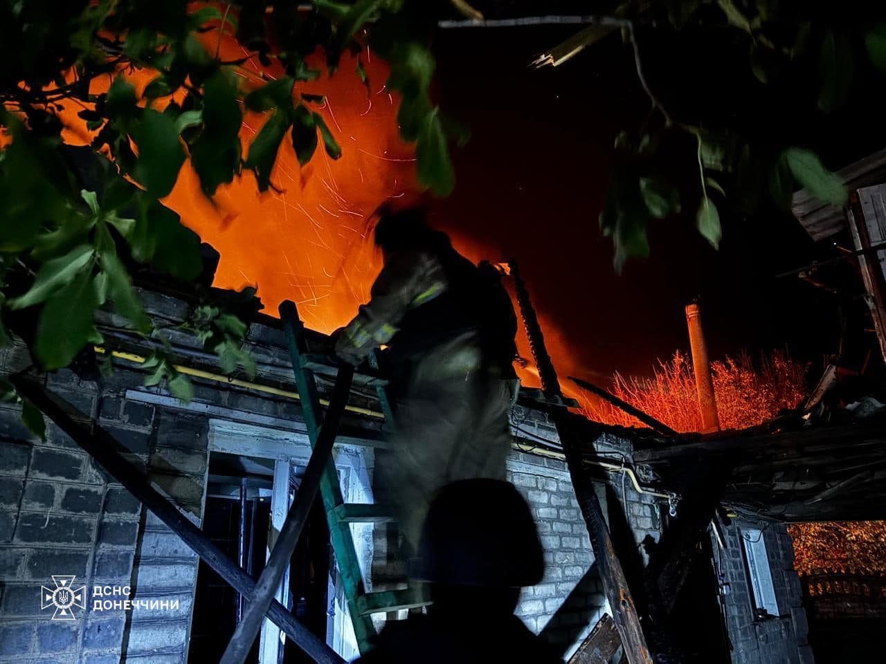 Пожежа у Покровську