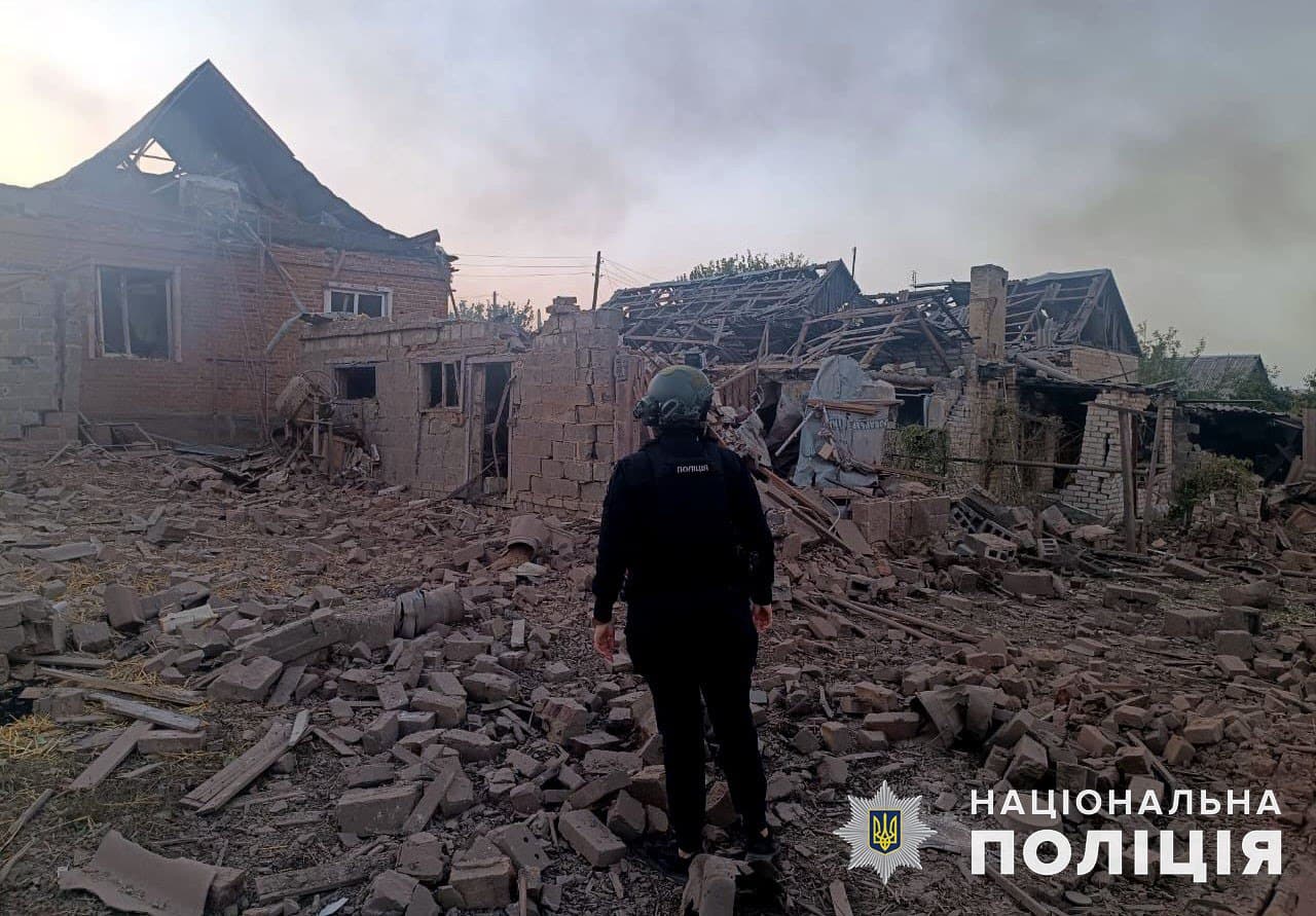 Протягом доби поліцейські зафіксували більше 2000 ударів по Донеччині