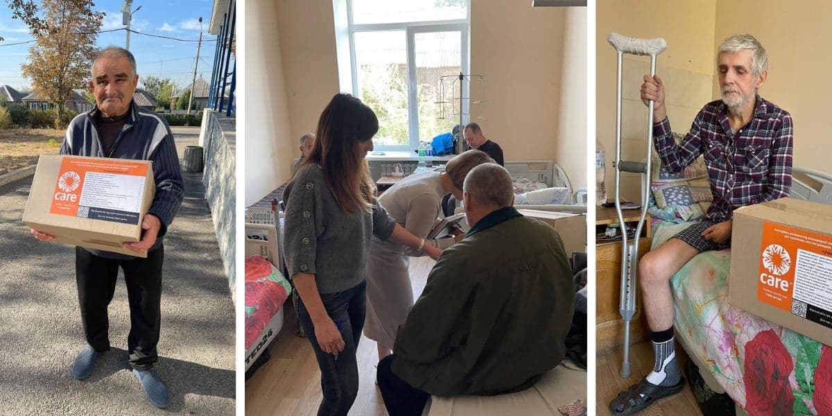 У Дружківці отримали гуманітарну допомогу переселенці з Торецька