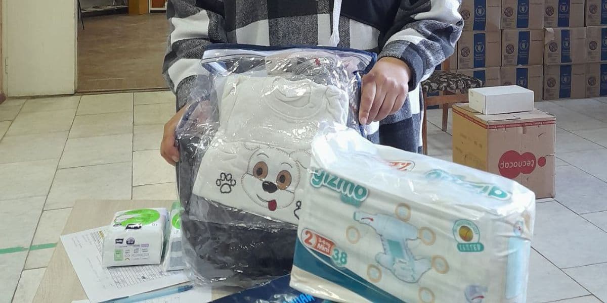 У Дружківці стартувала видача памперсів і дитячого одягу 0
