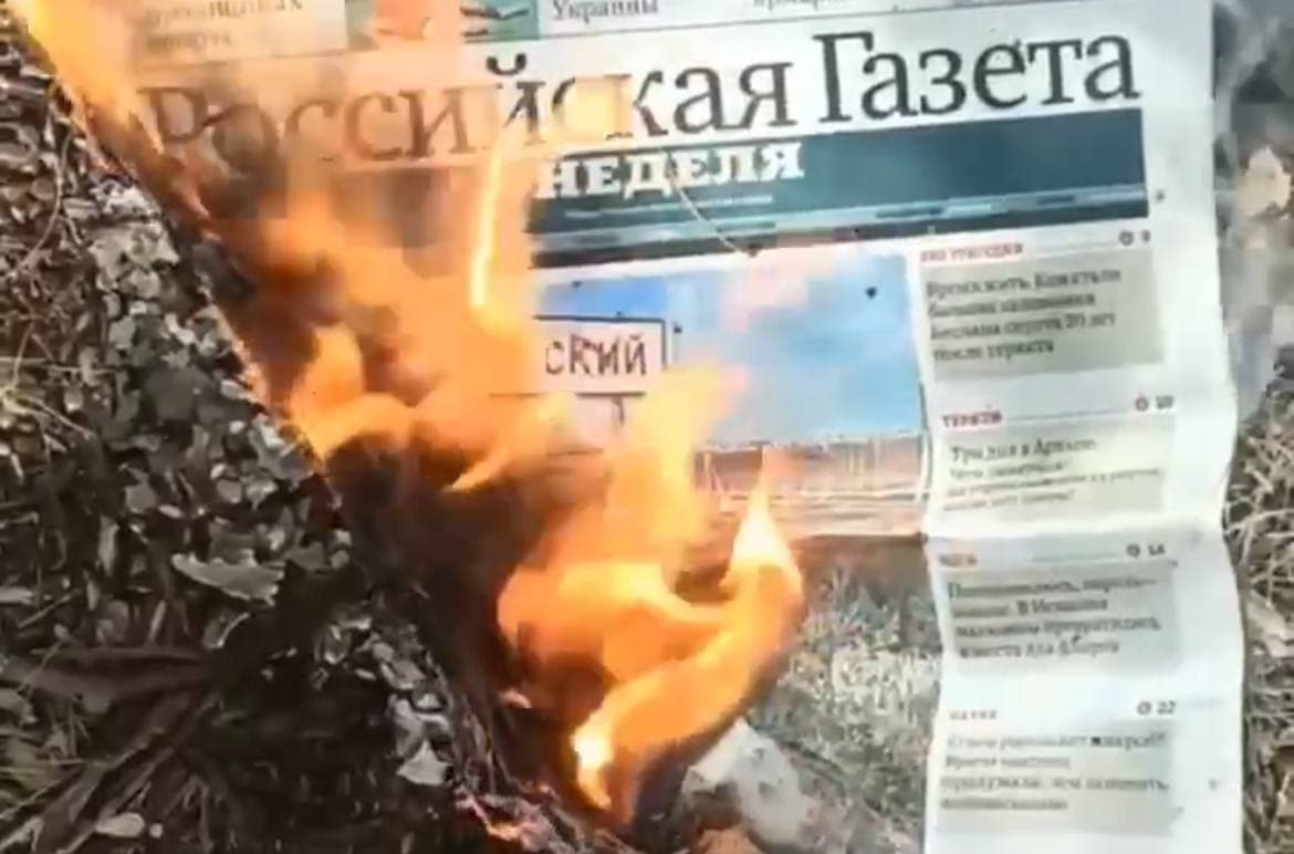 В Горлівці активісти провели акцію спротиву