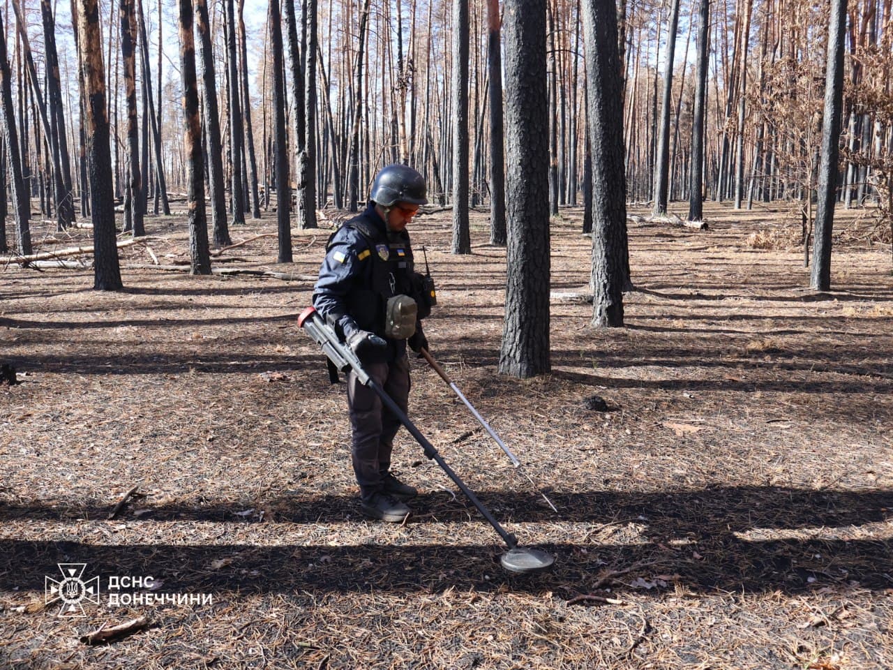 За добу на Донеччині піротехніки знищили 18 вибухонебезпечних предметів