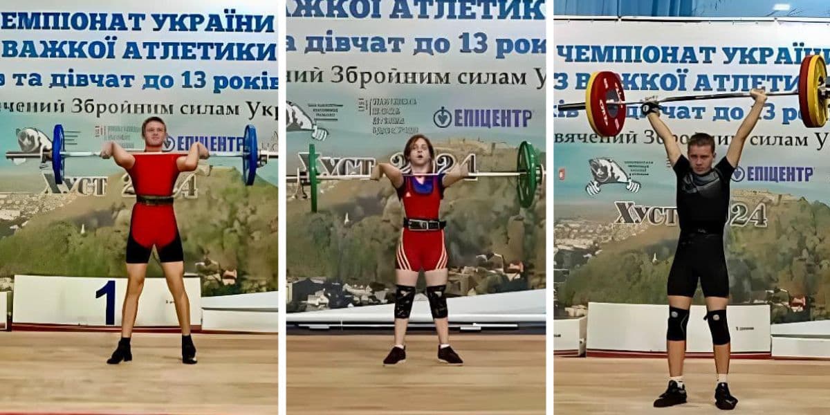 юні спортсмени з селидового