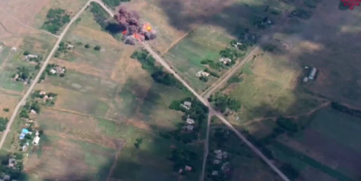 На Покровському напрямку українські бійці знищили російський "Град" (відео)