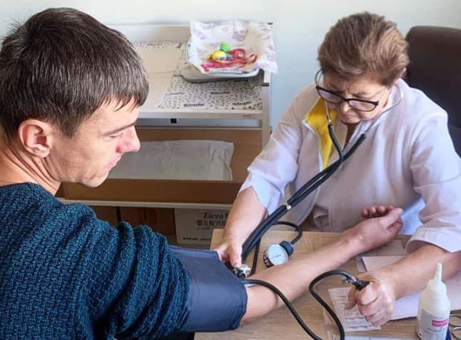 вимірювання артеріального тиску