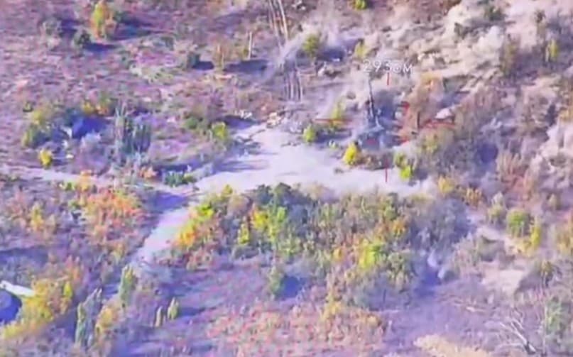 знищення російської гармати